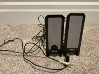 Wired Dell speakers