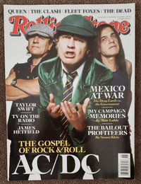 ROLLING STONE MAGAZINE # 1065 NOV 13 /2008 - AC / DC cover