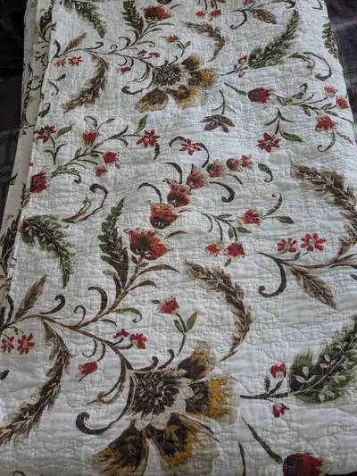 Bedspread, cotton, 86x88, washable, View more