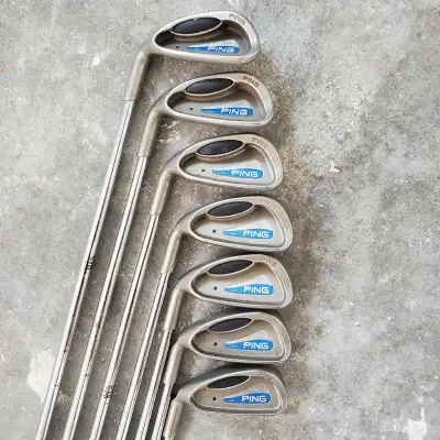 PING Irons Golf Clubs 4 -9 WEDGE SW Great Condition $390 Set of Golf Irons