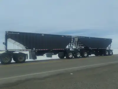 Super b Hopper trailers available for various commodities. Sand, Grain etc Available by the day, wee...