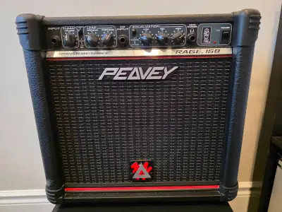 Peavey Rage 158 Guitar Amplifier – Great Condition, View more