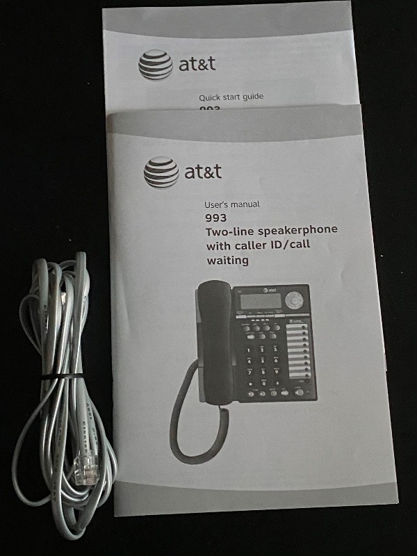 AT&T Two-Line Corded Telephone (Model 993) in Home Phones & Answering Machines in Cambridge - Image 3