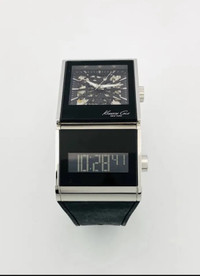 Kenneth Cole KC1749 Digi-Tech Dual Time  Zone Automatic