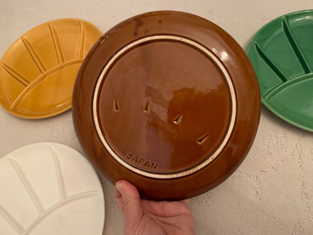 1970s  ceramic fondue plates in Arts & Collectibles in Kingston - Image 3