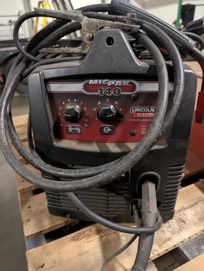 Mig-Pak 140 welder, View more