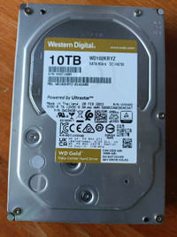 WD Gold Enterprise 10TB 3.5" SATA HDD