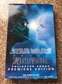 Star Wars Topps Master Visions Collector Cards Premiere Edition