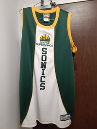 Seattle Supersonic jersey for sale $50 size XL  Hardwood Classic