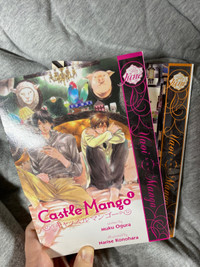 Castle Mango manga vol 1 & 2 yaoi anime