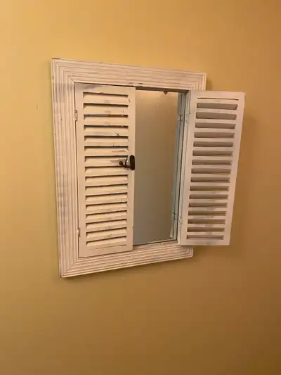 Mirror de Fenêtre Shabby Chic | Shabby Chic Window Mirror, View more