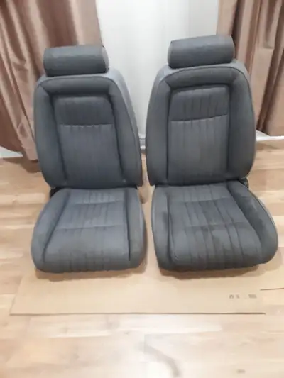 Ford Mustang Front Seats Front seats with power lumbar from a 87 Ford Mustang. No frame rails. $900...
