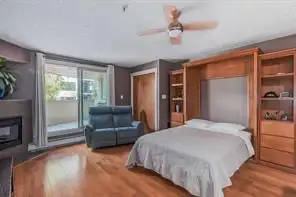 Here's a bright and cozy bachelor suite available for rent near 19th Avenue SW in Calgary, offering...