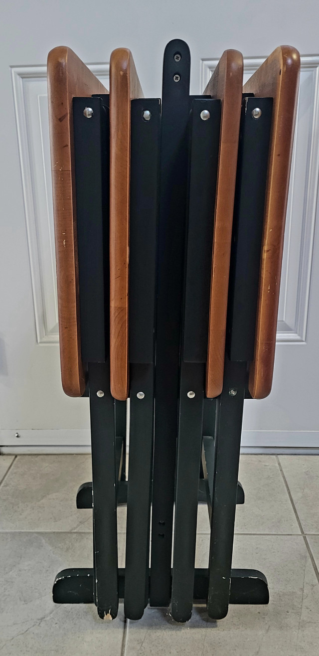 TV TRAY TABLE SET in Other in Cambridge