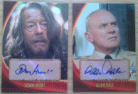 autograph card John Hurt Auto, Indiana Jones KOTCS,  Topps