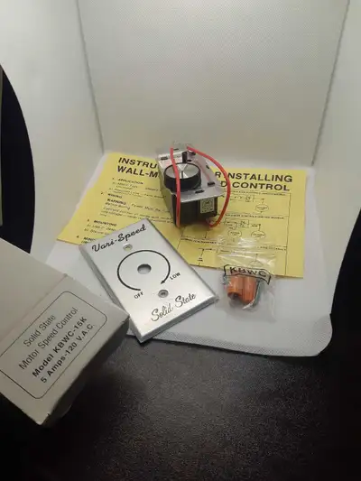 KB Electronics KBWC-15K Solid State Motor Speed Control, View more