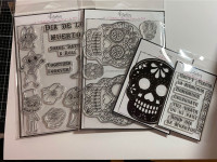 Stamps & Dies - Sugar Skull