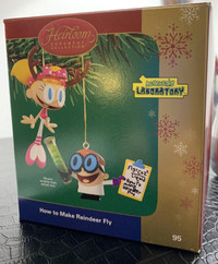 Carlton Cards Christmas Ornament Dexter's Laboratory MIB Lab