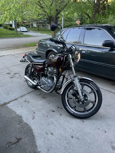 1978 Yamaha XS650 Special. Always garage kept. 1978 was the first year that Yamaha produced the 650...