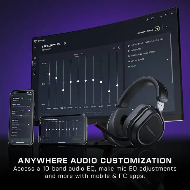 Turtle Beach Stealth 700 Wireless Multiplatform Game Headset in Speakers, Headsets & Mics in Markham / York Region - Image 7