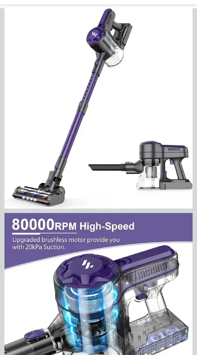 Cordless Vacuum Cleaner in Vacuums in Markham / York Region - Image 6