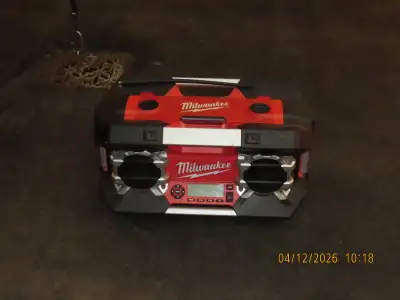 Milwaukee job site radio, View more