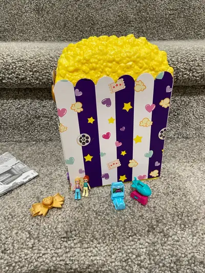 Polly pocket Movie Theatre Popcorn , View more