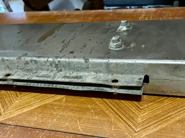 Stainless Steel Mud Flap Hanger for Semi with 3 Light Cutouts in Other in Belleville - Image 5