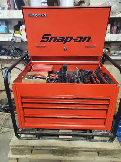 Snap-On Toolbox with Tools, View more