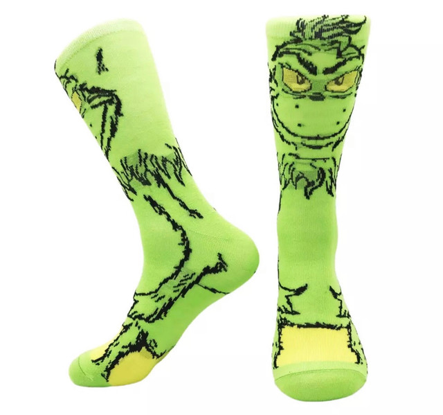 Brand new Christmas THE GRINCH Adult Socks One Size $6 each  in Other in Hamilton