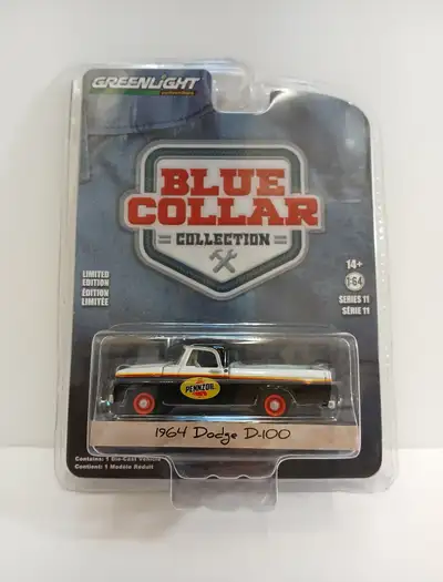 1964 Dodge D-100. 2022 Greenlight Blue Collar Collection, View more