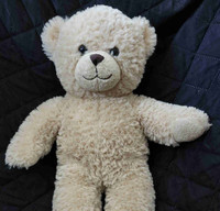 Retired 2011 Build A Bear Workshop Light Brown Curly Teddy 