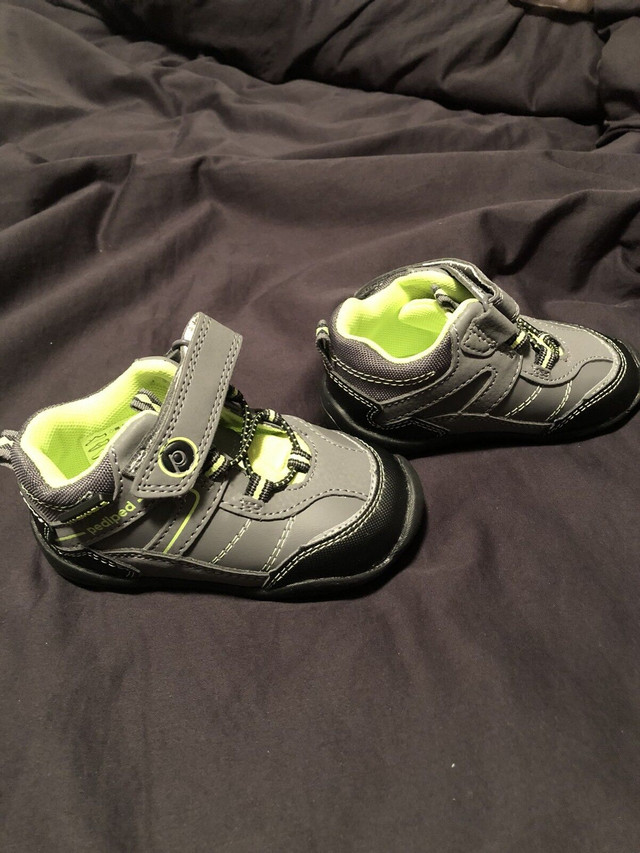 BRAND NEW - Pediped boys shoes - size 5.5 in Clothing - 12-18 Months in Saskatoon