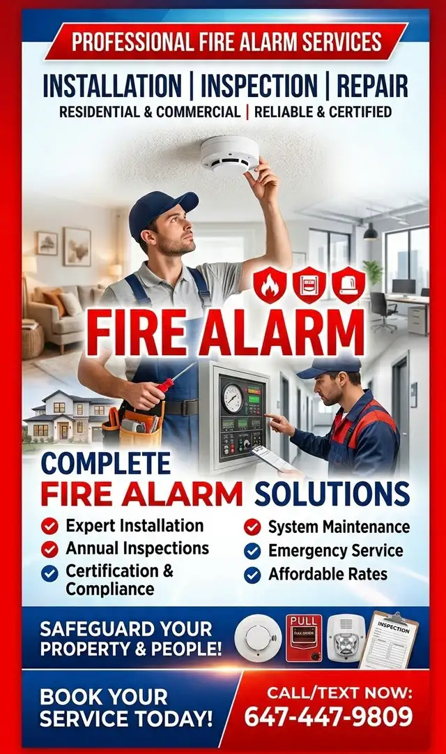Fire Alarm Services601409082130452481
