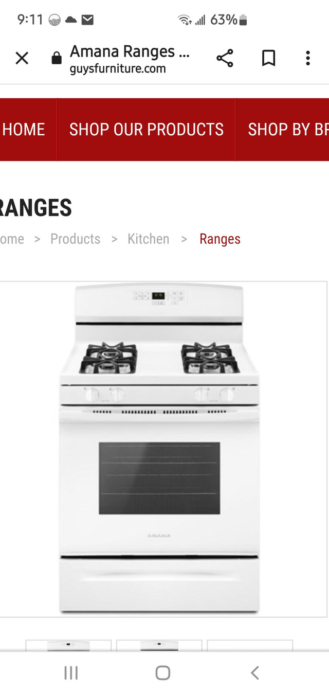 Gas stove New in Stoves, Ovens & Ranges in Prince Albert