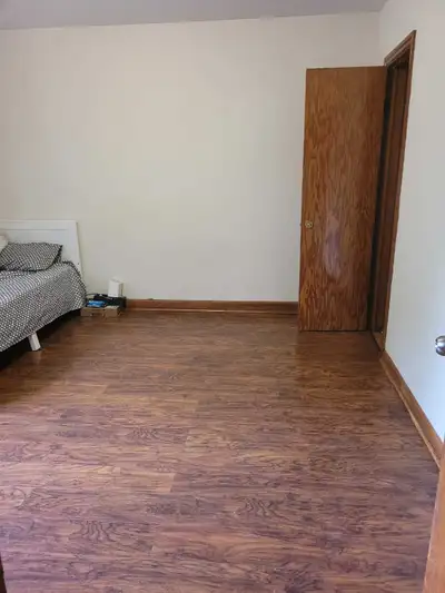 Large room for rent new floors close to downtown kitchener bus stop parking utilities are included s...