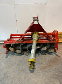 3 point hitch tiller. 48” wide. 30 to 70 hp. Excellent condition