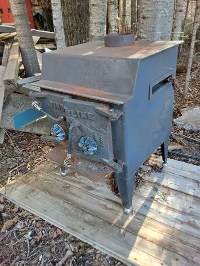 Older wood stove could use some new fire brick