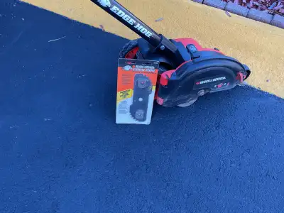 Black & Decker lawn edger, View more