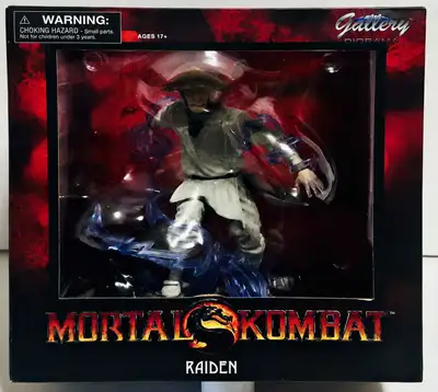 Diamond Select Gallery: Mortal Komat, RAIDEN PVC 10" statue, View more