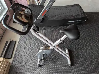 Marcy foldable exercise bike, View more