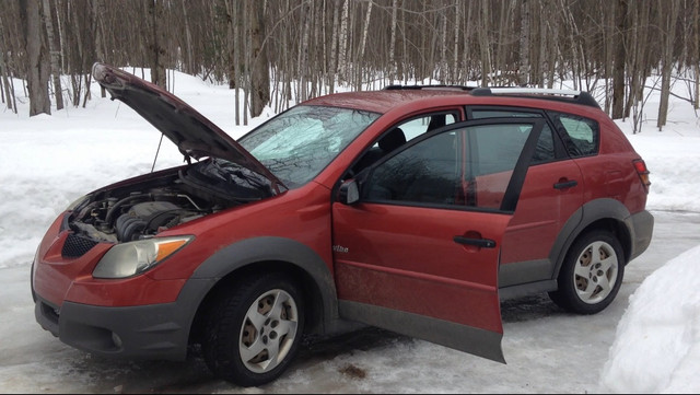  Pontiac vibe 2004  pneus neuf d’hiver brand new winters dans Autos et camions  à Victoriaville - Image 2