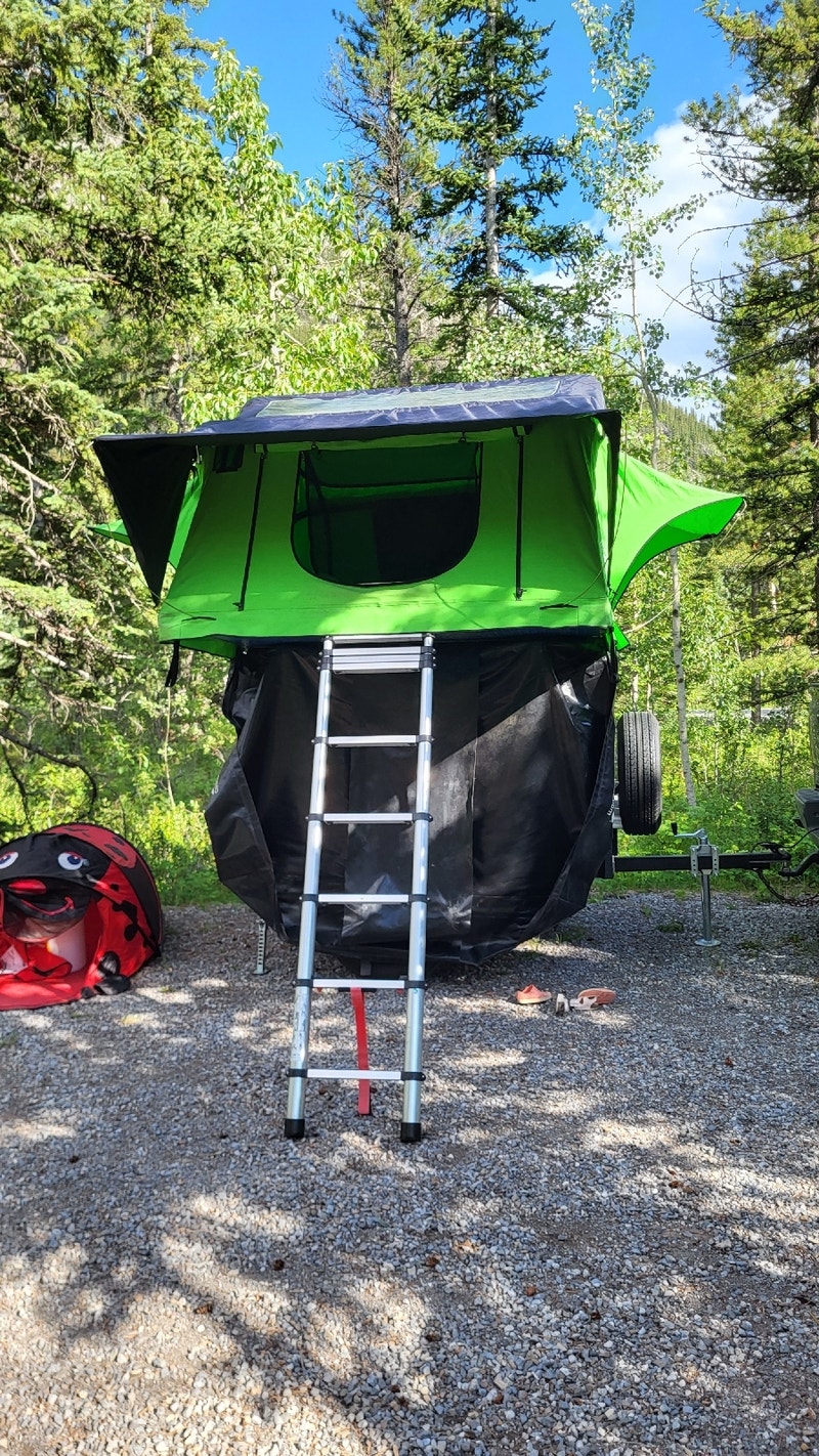 CVT RTT Roof top tent & Trailer Combo Overland Travel Trailers & Campers Calgary Kijiji