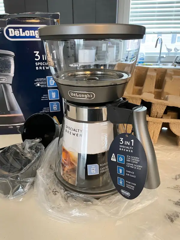 De’longhi 3-in-1 Specialty Coffee Brewer- Brand New in Coffee Makers in London - Image 4