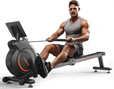 YOSUDA Magnetic Rowing Machine - 350 LB Weight Capacity, Rower, View more