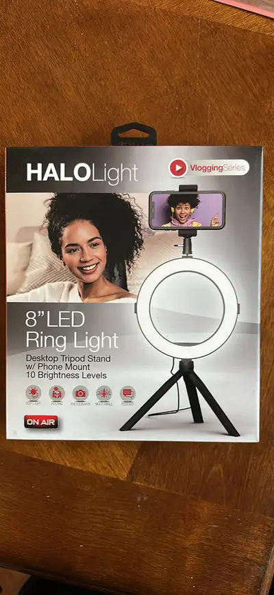 HALOLight 8" LED Ring Light, View more