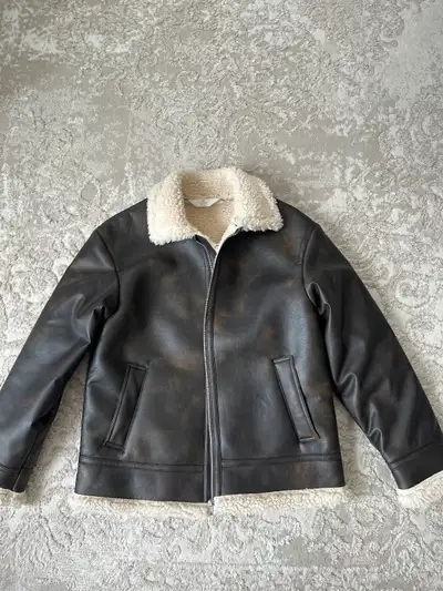 Faux shearling bomber JACKET From H&M, View more