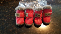 Adorable dog shoes, size small