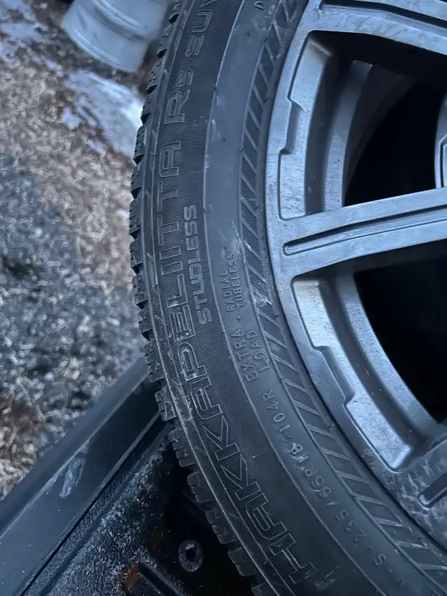 18” VW Tiguan wheels 235-55-18 Nokian Hakkappelitta winter tires in Tires & Rims in Markham / York Region - Image 4