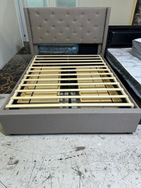 Brand new Velvet Tufted bed with Storage on Sale.